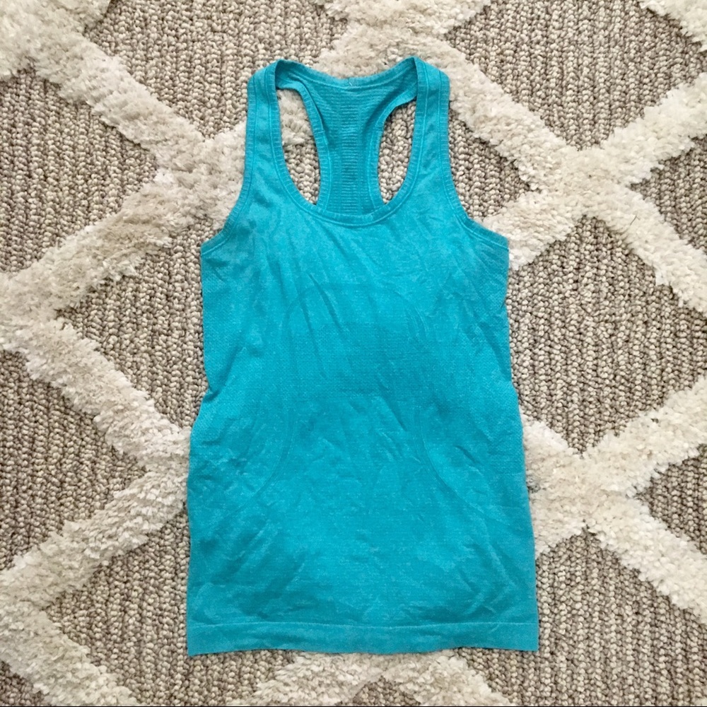 Lululemon Teal Tank Top
